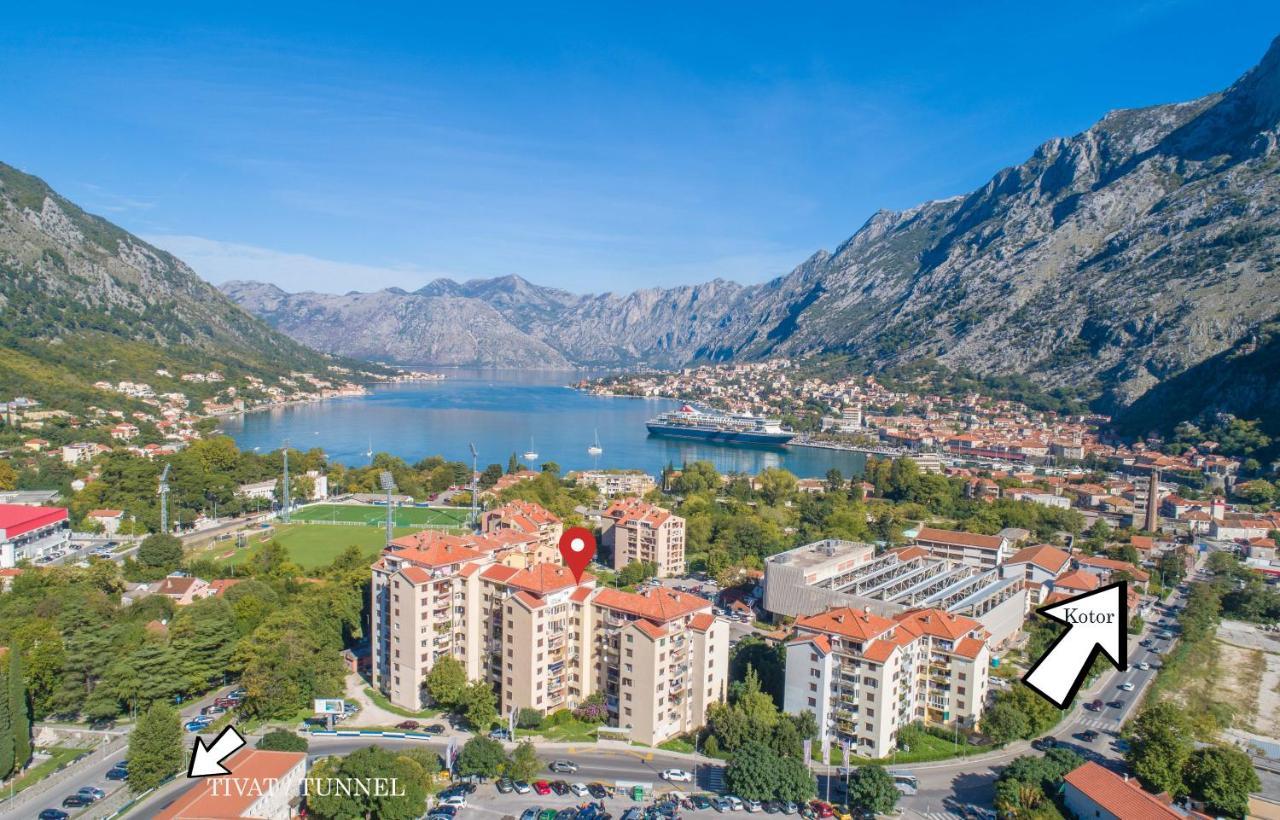 Appartamento The View Of Kotor - Sea & Old Town View Esterno foto
